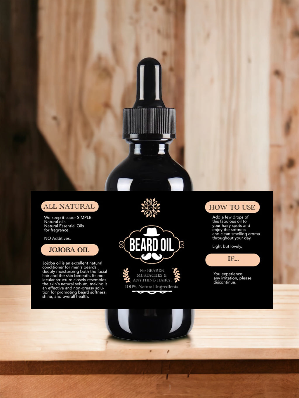 Men's Jojoba Beard Oil