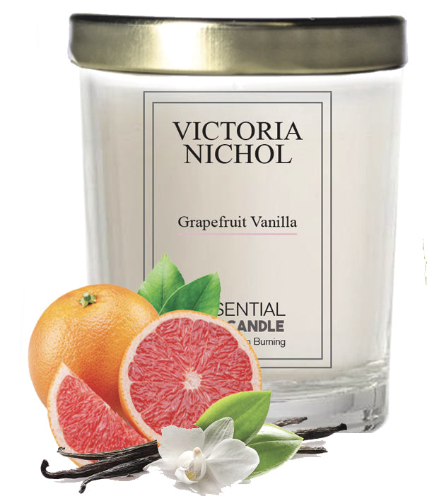 Grapefruit Vanilla Soy Candle- 14 oz