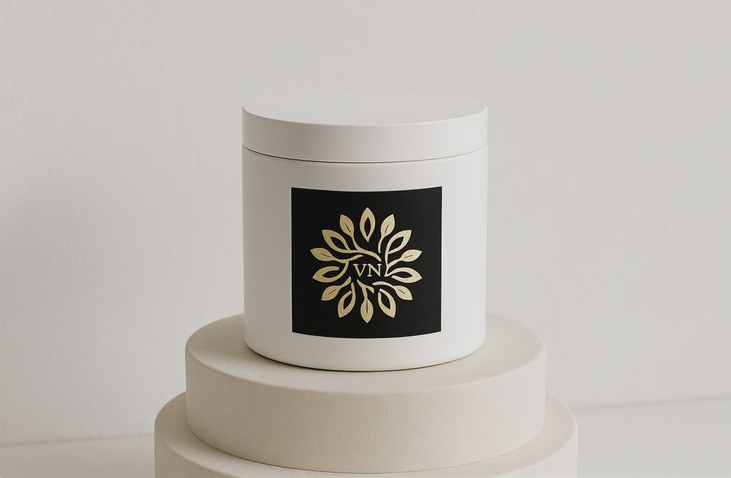 WHITE VN VESSEL- 16 0Z.